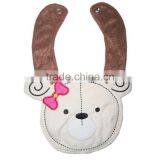 Fancy Bear Cotton Baby Bandana Bibs thumbnail-1