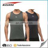 Men Black Stringer y Back Gym Vests Bodybuilding Singlets Wear thumbnail-4