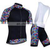New Sportswear Sublimation Printed Cycling Jersey Dry Fit Boy Team Bib Shorts Customized Design thumbnail-2