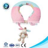 Fashion Cheap Plush Blue Bear Neck Cushion Customized Cute Soft Animal Travel Neck Pillow thumbnail-2