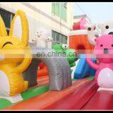 Funny Inflatable Bouncing Castle , Inflatable Pororo Funcity , Inflatable Pororo Amusement Park for Kids thumbnail-2