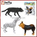 Soft plastic hollow dog figure toys for sale