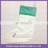 CTS010C Thick Satin Stocking Wholesale Christmas Socks Decoration thumbnail-1