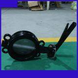 Steel Lever Wafer CI Body Butterfly Valve Coating Proof Corrosion Paint thumbnail-3