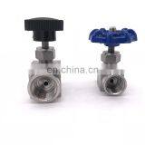 Needle Valve Female Thread 1/8" 1/4" 3/8" 1/2" Inch Stainless Steel Flow Control Shut off Crane Adjustable Needle Valve thumbnail-3