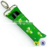 Colorful Polka Dots Promotional Gifts Chapstick Key Holder Cheap Keychains In Bulk thumbnail-6