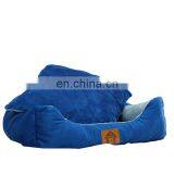 Custom Brand Logo FBA Service Luxury Pet Couch Dog Beds With Pillow thumbnail-2