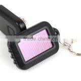 Solar Rechargeable Mini Led Flashlight Keychain thumbnail-5