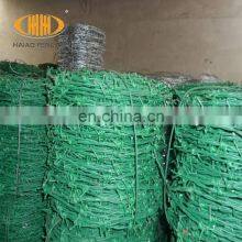 Wholesale 50kg High Quality Barbwire PVC Coated Barbed Wire Fence Price per kg thumbnail-5