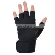 HANDLANDY Sports Cross Training Gloves Fitness Training Motorcycle Leather Gloves Cycling Gloves Bicycle thumbnail-4
