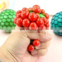 Quality Products Seller Mini Decompression Silicone Squishy 3d Squeeze Stress Fidget Toys Ball thumbnail-4