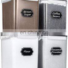 4 Pack 5.2L Airtight Food Storage Containers BPA Free Pantry Organization Kitchen Plastic Containers thumbnail-1