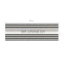 Balcony Cover Privacy Screen Canopy Patio Wind Protection 100% HDPE Anthracite and White 75 x 500 Cm/120x400 cm thumbnail-3