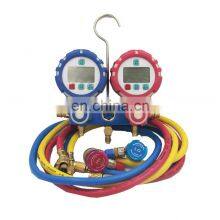 Комплект цифрового манометрического блока CT - GD - C для холодильного агента в системах ВКХ (Вентиляции, Кондиционирования Воздуха) и холодильных установках, с просветной стеклянкой, цифровой манометрический блок thumbnail-5