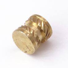 Custom Brass Melt Insert Knurled Nut thumbnail-2