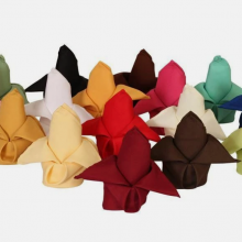 Polyester Table Linen Towel Napkin 20*20inch Microfiber Suede Napkin thumbnail-1