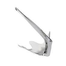 Heavy Duty Marine Grade Polished 316 Stainless Steel Bruce Style Claw Force Boat Anchor thumbnail-4