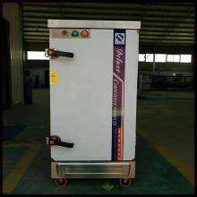 Deru 8/12/24-tray Electric Rice Steaming Cabinet, Rice Steaming Trolley for Hotels and School Canteens, Rice and Steamed Bun Machine for Enterprises and Construction Site Canteens thumbnail-1