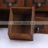 High Quality Gift Jewelry Display Packing Wooden Box With Drawer thumbnail-5