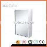 Stainless steel bathroom mirror cabinet 5358 single door.