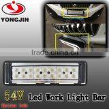 led light bar accessories 4x4 led bar 54W off road led light bar for jeep car led light