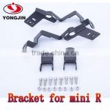 Mobile accessories stainless steel auto lamp bracket for BMW mini R