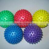 PVC spike ball/knobby ball massage ball