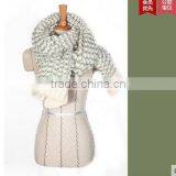 Fashion Newest Two Colors Mohair Knitted Unisex Women Man Winter Scarf thumbnail-5