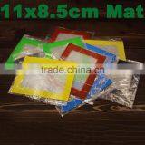 Fiberglass Heat Proof Silicone Concentrates Mat ti Nail Vaping Dab Wax Silicone Rubber Pad Bho Silicone Dab Mat thumbnail-1