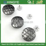 2015 New Arrival 18mm Gunmetal Plating Metal Jeans Button for Jeans J1512 thumbnail-1