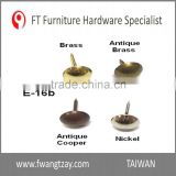 Made In Taiwan Finishing Furniture Hardware Classical Metal Sofa Staple Nail