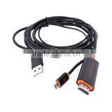 MyDP Full HD 1080P Newly Nexus Cable For LG G2 G3 G4 D801 Slim Port Slimport Adapter to HD A Micro USB to USB Phone MHL Cables