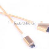 2016 Hotselling Double Sided Micro Usb Data Cable Two Sided Usb Braided Cable for Samsung Huawei Xiaomi thumbnail-2