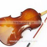 Popular Student Violin With Dark Color Immtation Ebony Accessories Violin 4/4 Quality Choice thumbnail-4