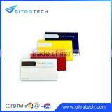 Credit Card Style 4GB USB 2.0 Flash Drive