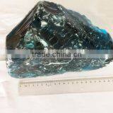 15-30cm large decorative glass rocks