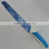 nonstick bread knife with water drop pattern