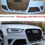 Aftermarket bodykit for audi A4 change RS4 car front bumper