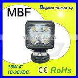15W Square Mini LED Work Light LED Car Light LED Work Lamp
