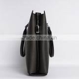 Reliable Men Bag Factory in Guangzhou, Cow Leather Tote Bag for Office Men thumbnail-6