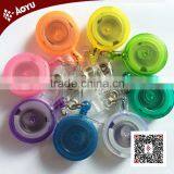 Plastic id Card Holder Retractable Badge Reels Alligator Clip thumbnail-1
