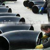 carbon steel ASTM B16.9 A234 WPB sch40 elbow&seamless 90D elbow &45D pipe fittings elbow& big size elbow