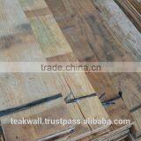 Recycled Teak Plank Pile