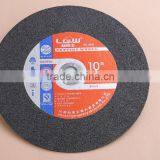 H483 Black 10''inch 255mm 2nets Cutting Wheel for Metal and Stainless Steel/ABRASIVES PRODUCTS From China thumbnail-1