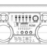 High Power Wonderful dj Speakers Master Volume Adjust Knob With LED Ring Sport Music Portable Speaker thumbnail-6