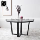 high quality wood round dinning table modern elegant MDF round table