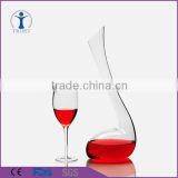wholesale cute design white red wine glass decanter clear glass decanter                        
                                                Quality Choice
