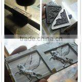 CNC Milling Machine for Metal SKM-6013 Double Heads Cooper Metal Engraving Machine thumbnail-6