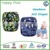 Happy Flute Newborn Aio Cloth Diaper for newborn baby