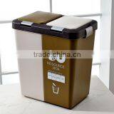 Eco Friendly Trash Can, Sorted Plastic Trash Can thumbnail-1